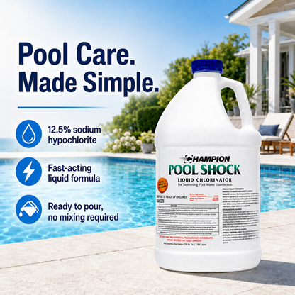 Pool Shock Liquid Chlorine (12.5%)