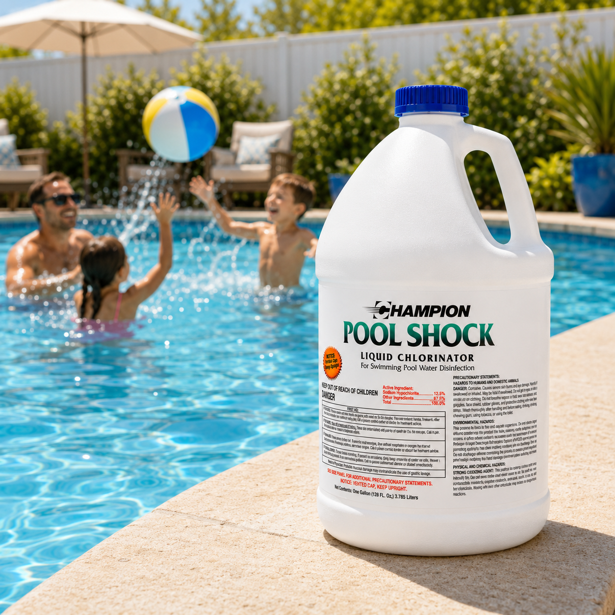 Pool Shock Liquid Chlorine (12.5%)