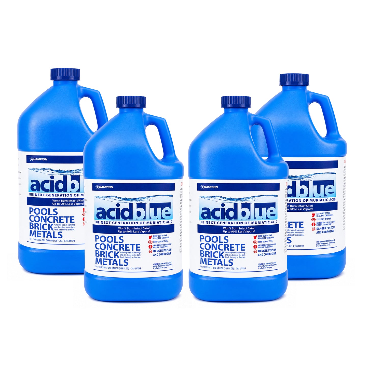 Acid Blue 4-Pack (4 x 1 gallon)