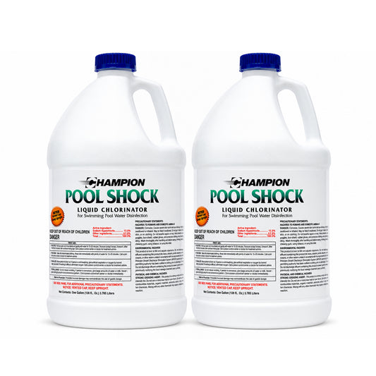 Pool Shock Liquid Chlorine 2-Pack (2 x 1 gallon)